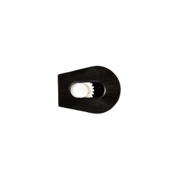 Зажим для шнура 4 мм KL цвет Чёрный + Белый (поштучно)  в Витебске