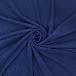 Ткань Флис Односторонний 130 гр/м2,  Темно-синий   в Витебске