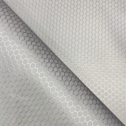 Ткань Оксфорд 300D PU Рип-Стоп СОТЫ, цвет Светло-Серый (на отрез)  в Витебске