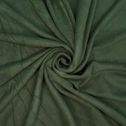 Ткань Флис Односторонний 130 гр/м2, цвет Темный хаки (на отрез)  в Витебске