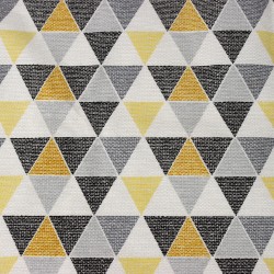 Интерьерная ткань Дак (DUCK), принт &quot;Малые Треугольники&quot; (на отрез)  в Витебске