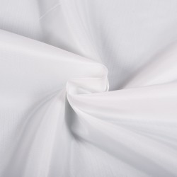 Ткань подкладочная Таффета 190Т, цвет Белый (на отрез)  в Витебске
