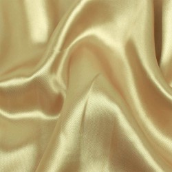 Ткань Атлас-сатин ЛЮКС, цвет Золотой (на отрез)  в Витебске
