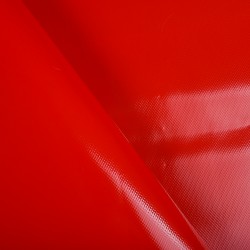 Ткань ПВХ 450 гр/м2, Красный (на отрез)  в Витебске