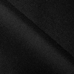 Прорезиненная ткань Оксфорд 600D ПВХ, Черный  в Витебске, 340 г/м2, 359 руб