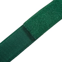 Контактная лента 40мм (38мм)  Зелёный (велькро-липучка, на отрез)  в Витебске