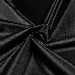 *Ткань Оксфорд 210D PU, цвет Черный (на отрез)  в Витебске
