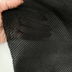 Сетка 3D трехслойная Air mesh 165 гр/м2, цвет Черный (на отрез)  в Витебске