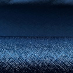 Ткань Блэкаут для штор светозатемняющая 100%  &quot;Орнамент Синий&quot; (на отрез)  в Витебске